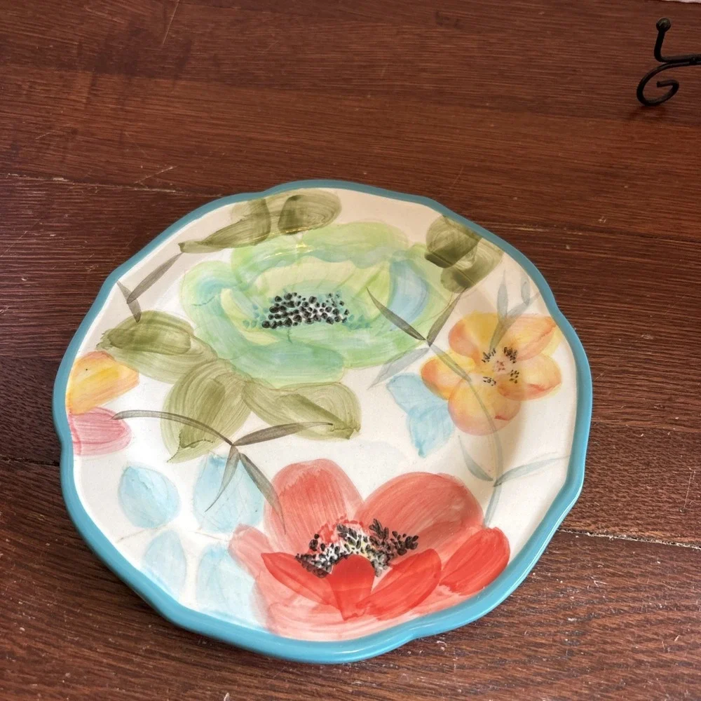 The Pioneer‎ Woman Salad Plate Vintahr Bloom Scalloped 8.5in Replacement